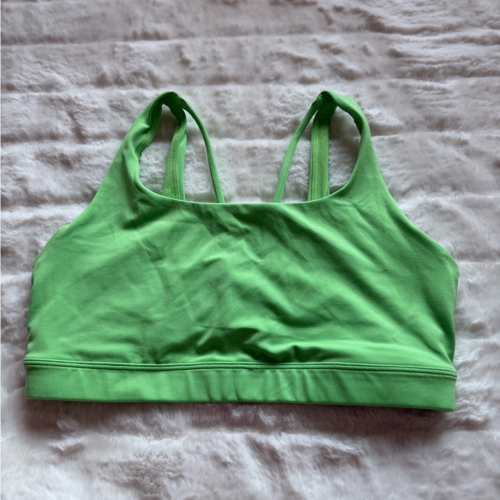 Athleta Vibrant Green Sports Bra